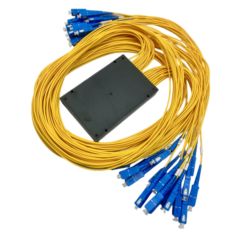 ABS BOX FTTH PLC Fiber Optic Splitter 1x8 1x16 1x32 for Stable Network Infrastructure