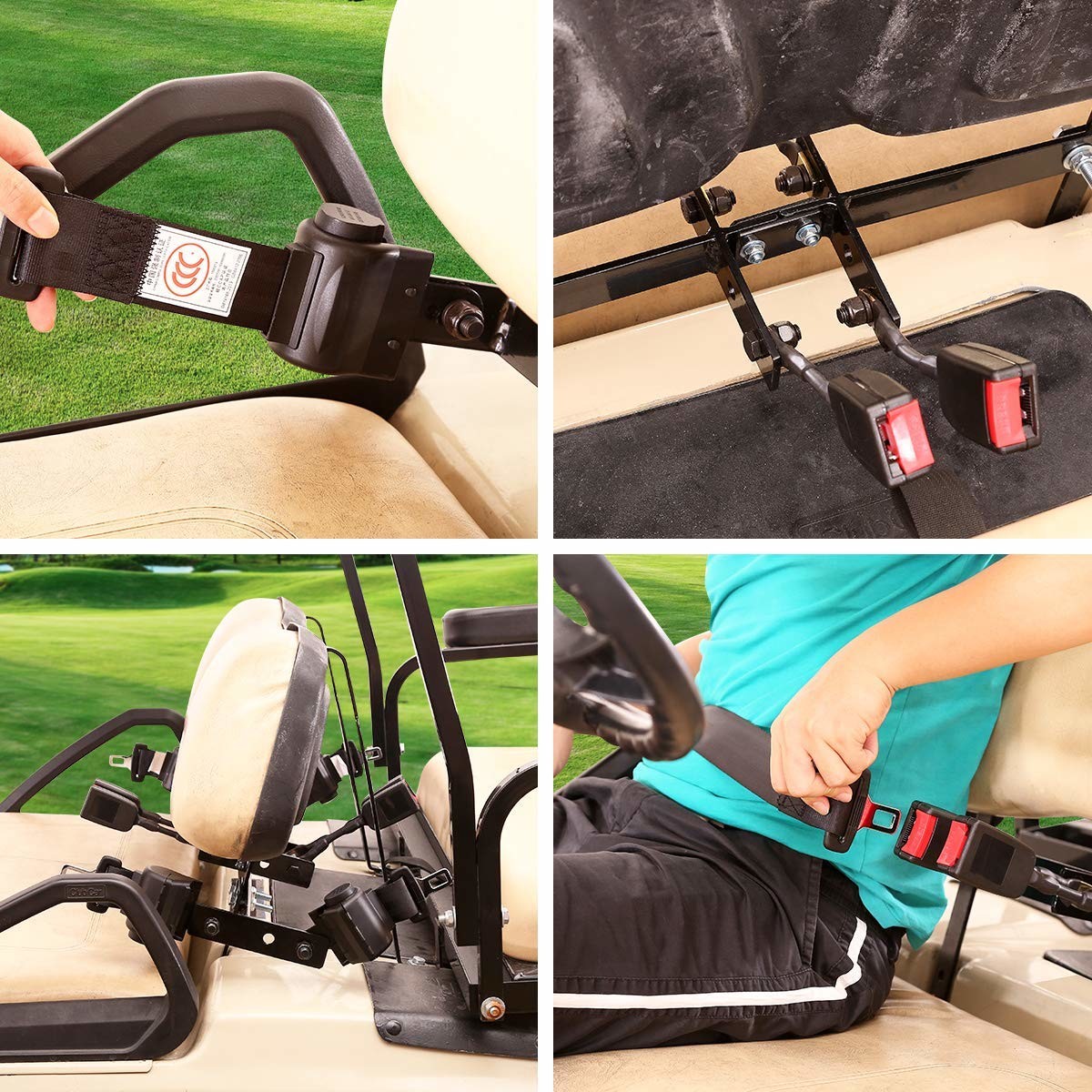 safety belt fit for golf carts with cheap and fine