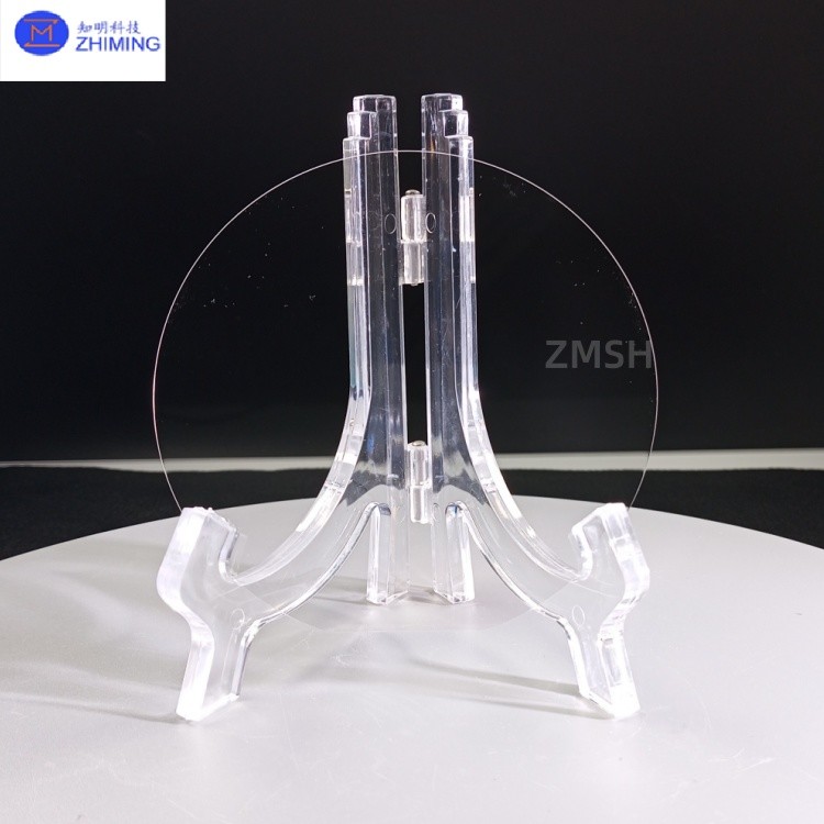 Al₂O₃ Sapphire Wafer, Off C-Axis Toward M-Plane 8°, Diameters: 2"– 8", Custom Thickness