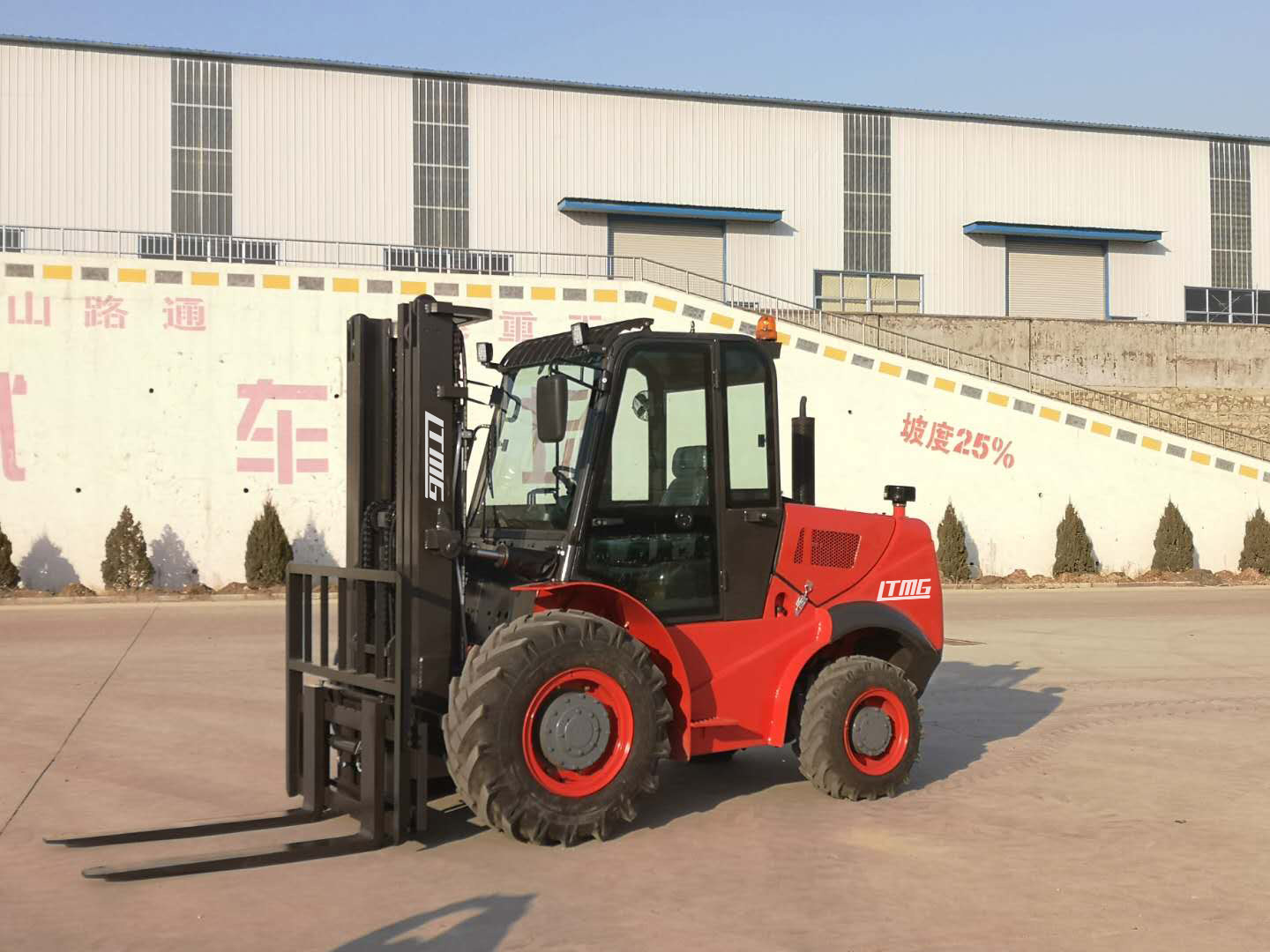LTMG 5ton rough terrain forklift 2WD 4WD all terrain forklift with ce