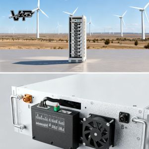 Quality IP20 Protection 53.2KWH VP Energy Storage System Small and Medium Sized Battery Container for sale