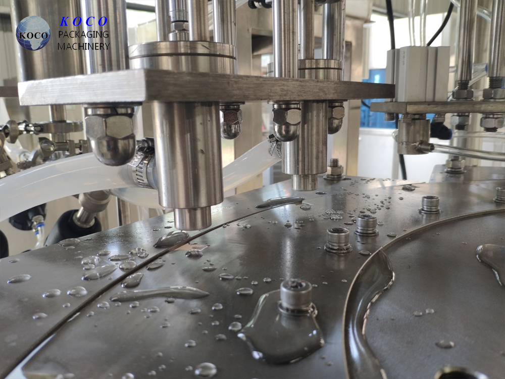 KOCO direct deal All stainless steel Double filling port dosing capping filling machine