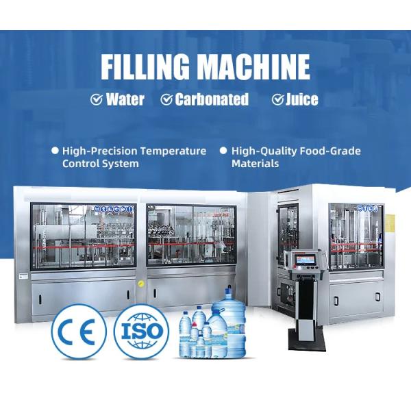 Automatic Water Bottling And Capping Machine Production Line Bottle Water