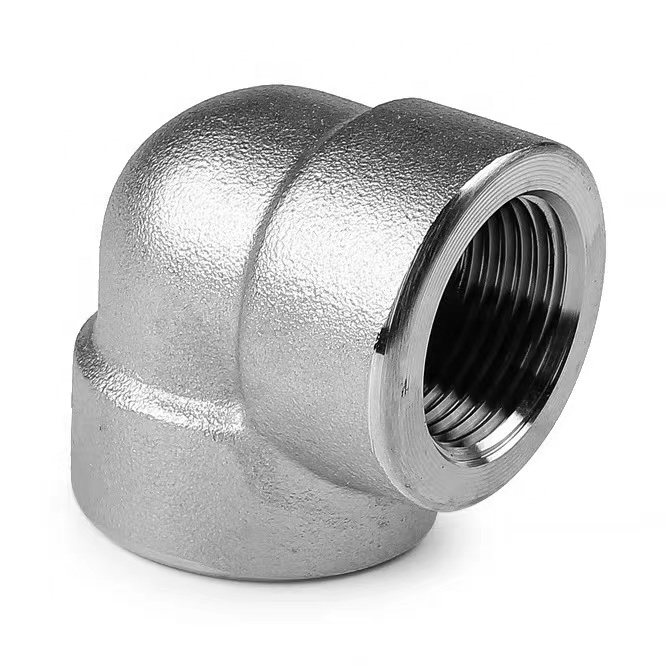 Silver DN25 High Pressure Forged Class 6000/9000 Elbow for Welding Socket Connection