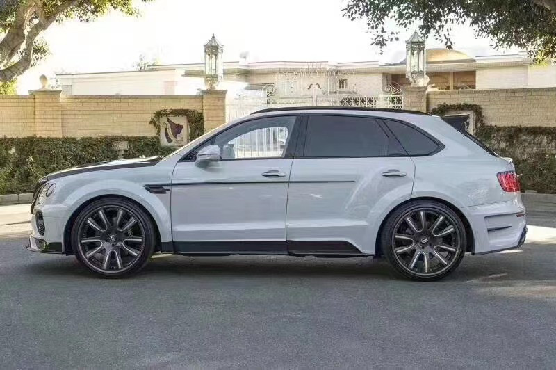 For Bentley Bentayga Carbon Fiber Body Kit Bentayga Upgraded MSY Style Front and Rear Bumper Spoiler Wide-body Kit