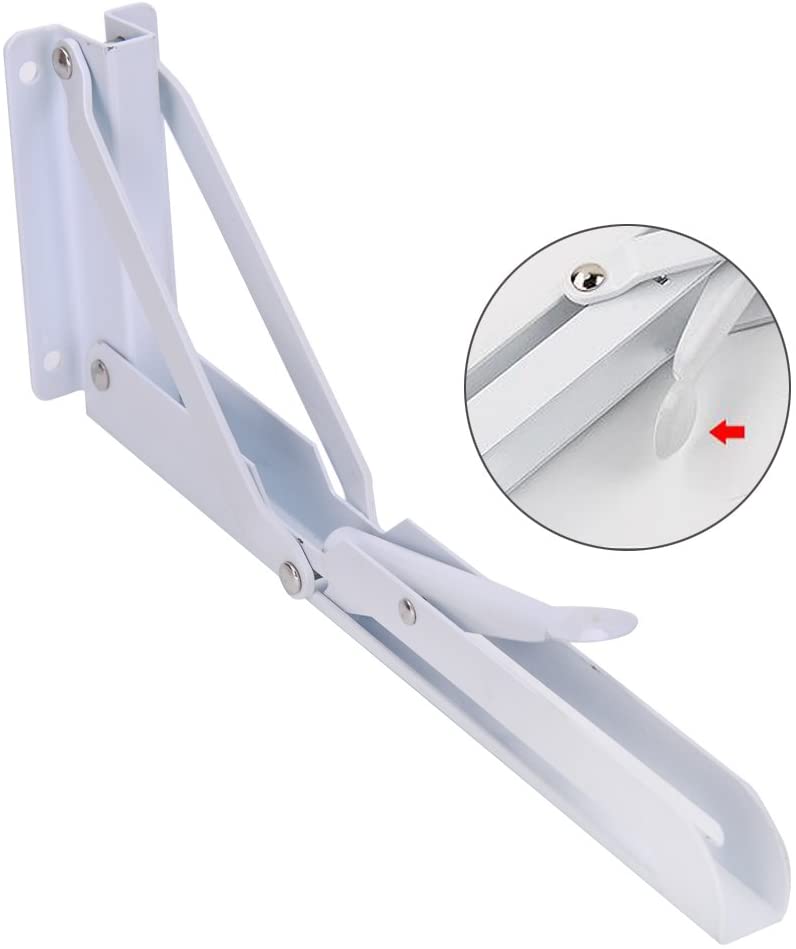 Max Load 500lb Floating Wall Mounted Shelf Bracket for Space Saving Triangle Bracket