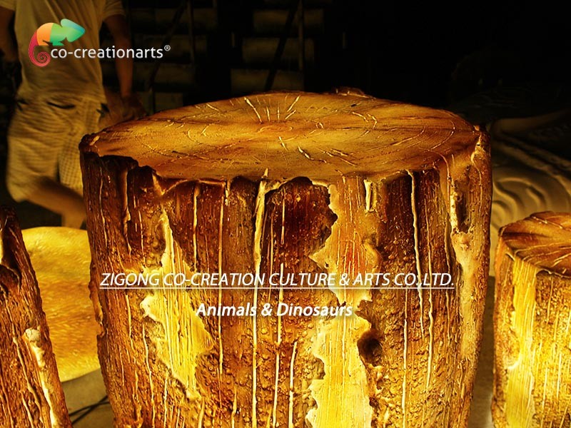 High Durability Fiberglass Animatronic Dendriform Illuminated