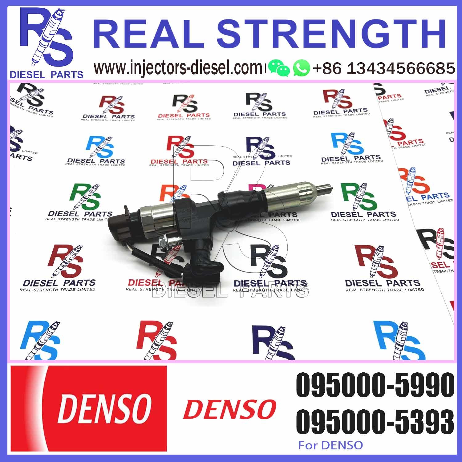New Diesel Common Rail Fuel Injector 095000-5990 For HI-NO JO5D 23670-E0310 23670-E031123910-1410