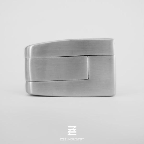 H55mm X W55mm Stainless Glass Clamps Simple Design For Handrail And Railing