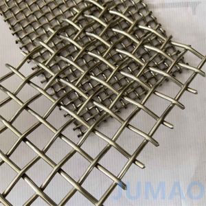 Diamond Architectural Mesh For Facade With Customizable Openings