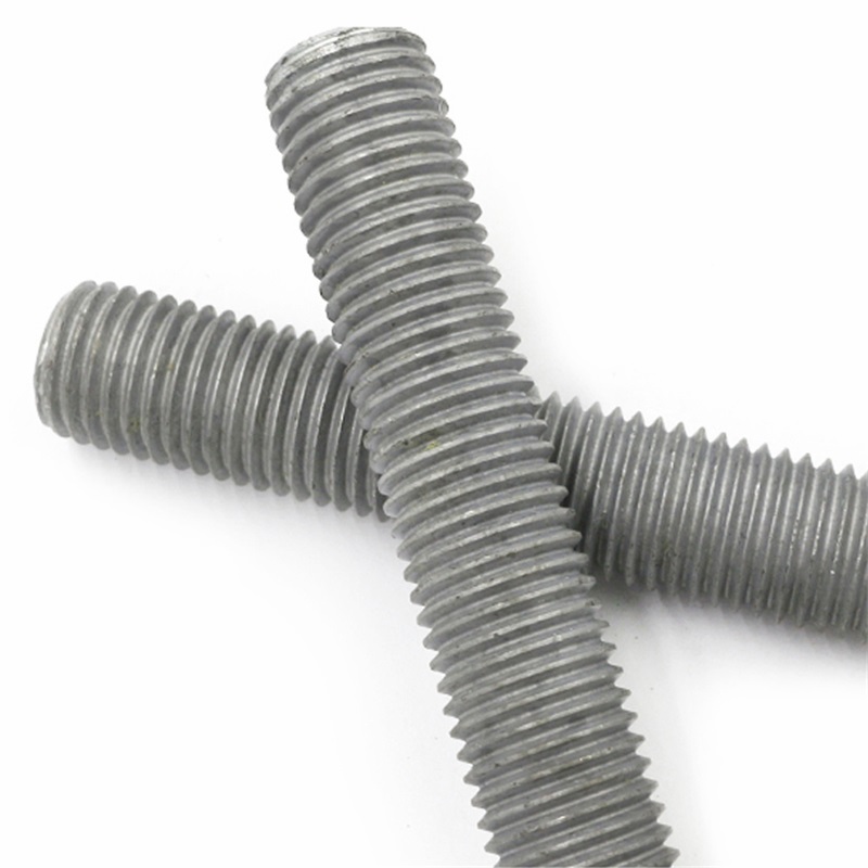 Metric Measurement System Carbon Steel Threaded Rod with HDG Preservative Coating