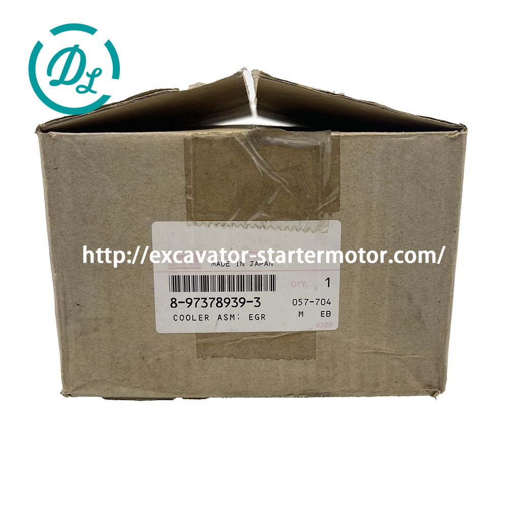 8-97378939-1 Excavator EGR Cooler 8-97378939-2 ISUZU 4HK1 Engine