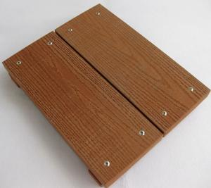 Quality Antislip WPC Deck Flooring For Garden , Lawn , Balcony 140mm*25mm for sale