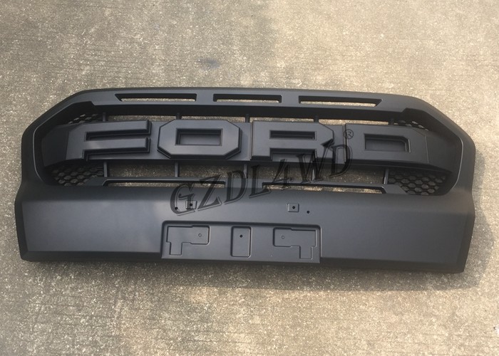 2018 2019 Ford Ranger Raptor Matte Black Front Grille 4x4 Body Kits