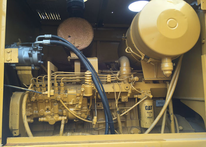 Second Hand Motor Grader CAT 140H 6 Tires With Blade And With Ripper