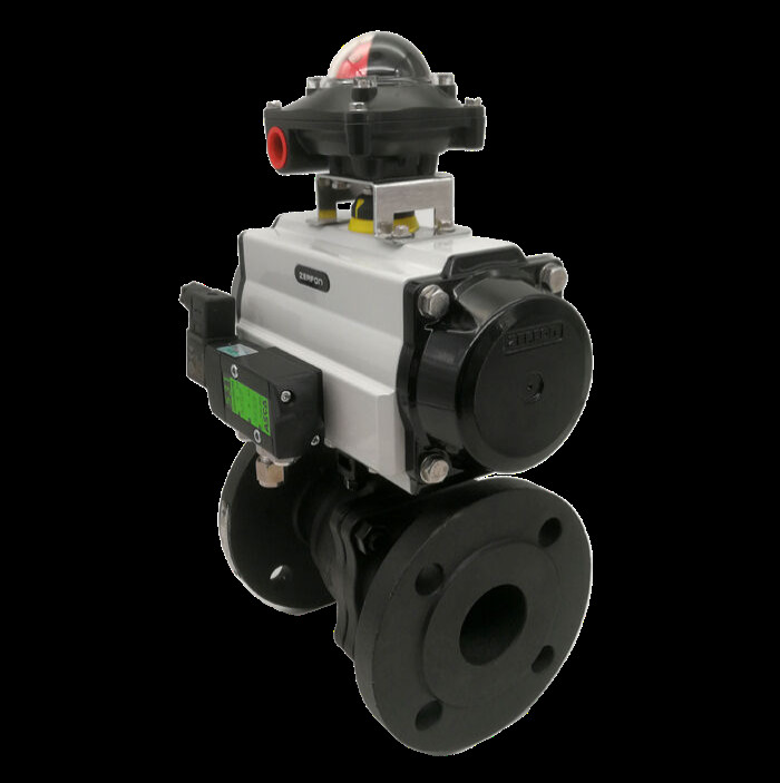 Robust And Leak-Proof Titanium Ball Valve With Flanged Connections