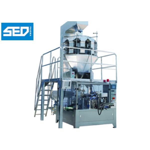 Buy Stainless Steel Automatic Packing Machine Rotary Type Chocolate Bean Packaging Machine at wholesale prices