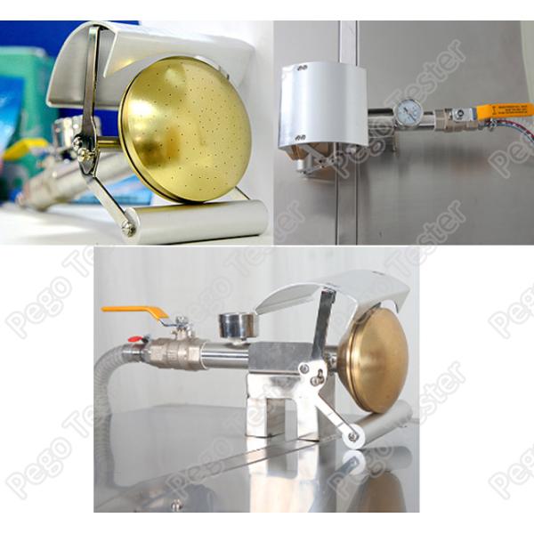 IEC60529 Brass Spray Nozzle Hand-Held Device IP Testing Equipment