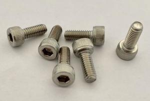 China A2 A4 Stainless Steel Screws Metric Precision Cylindrical Hex Socket Head Cap on sale