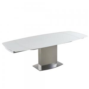 China Multiscene Modern Extendable Dining Table , Rectangle Contemporary Kitchen Table on sale