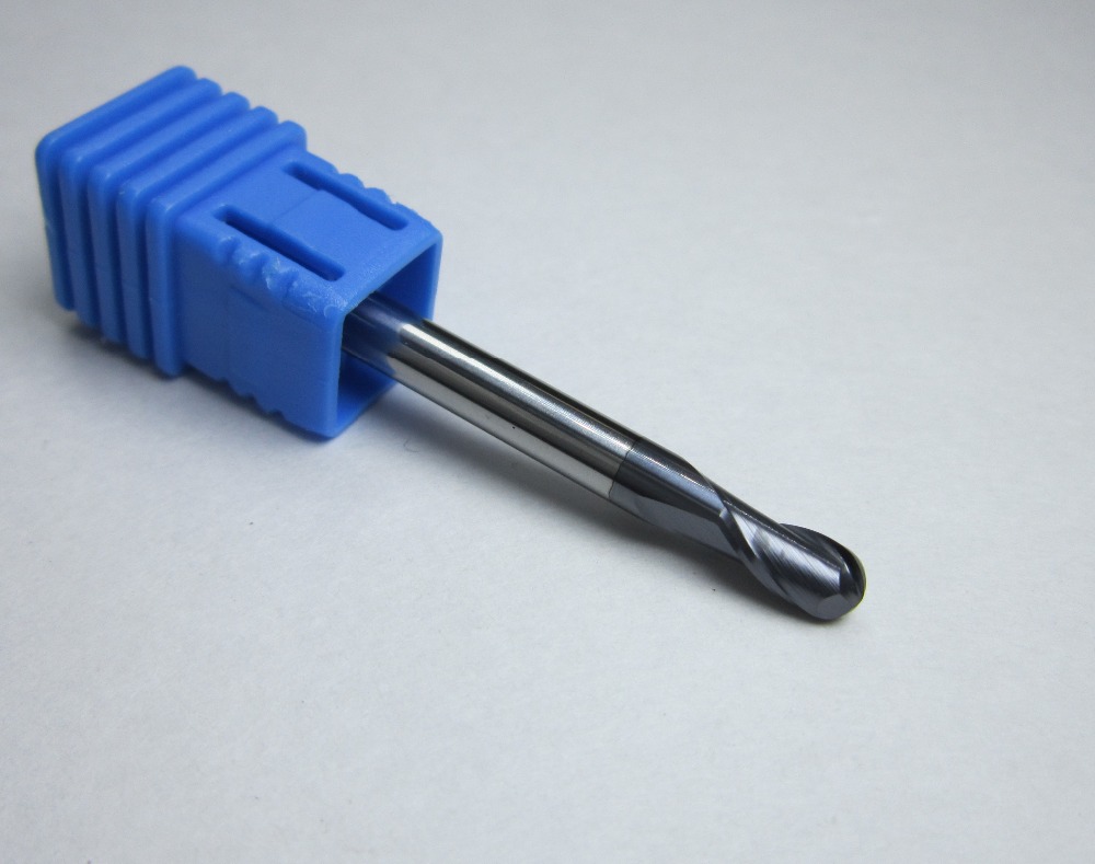 Tungsten Carbide Ball Nose End Mills CNC Machine Milling Cutter For Metalworking