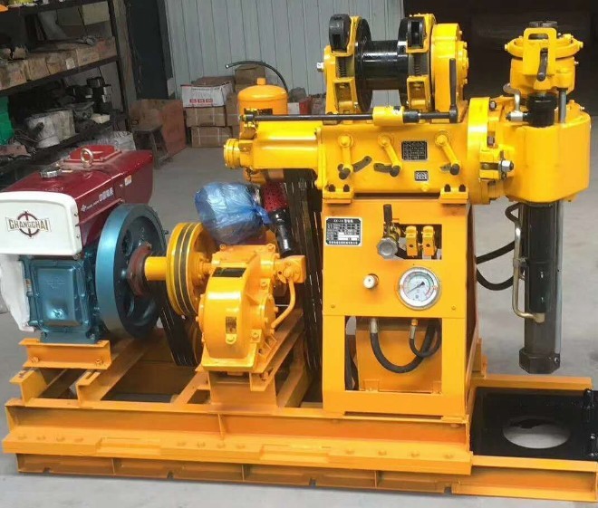 Anchor Rod Engineering 15kw Water Well Drilling Rig Machine