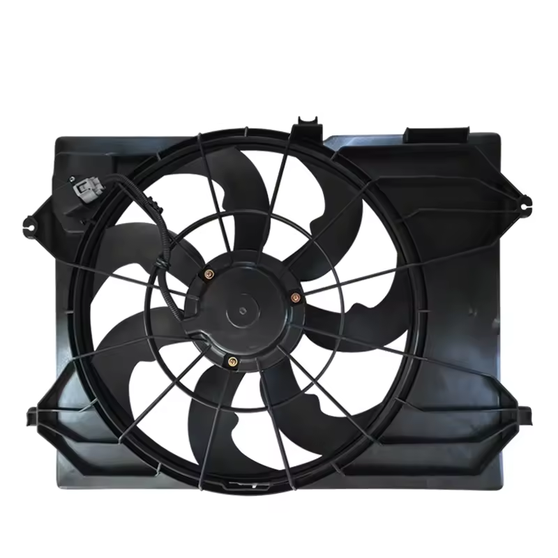 25380D1000 Car Radiator Water Tank Cooling Electric Radiator Fan Assembly for KIA K4