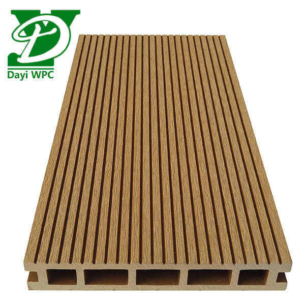 Modern Waterproof Wood Plastic Composite Hollow Decking Panels