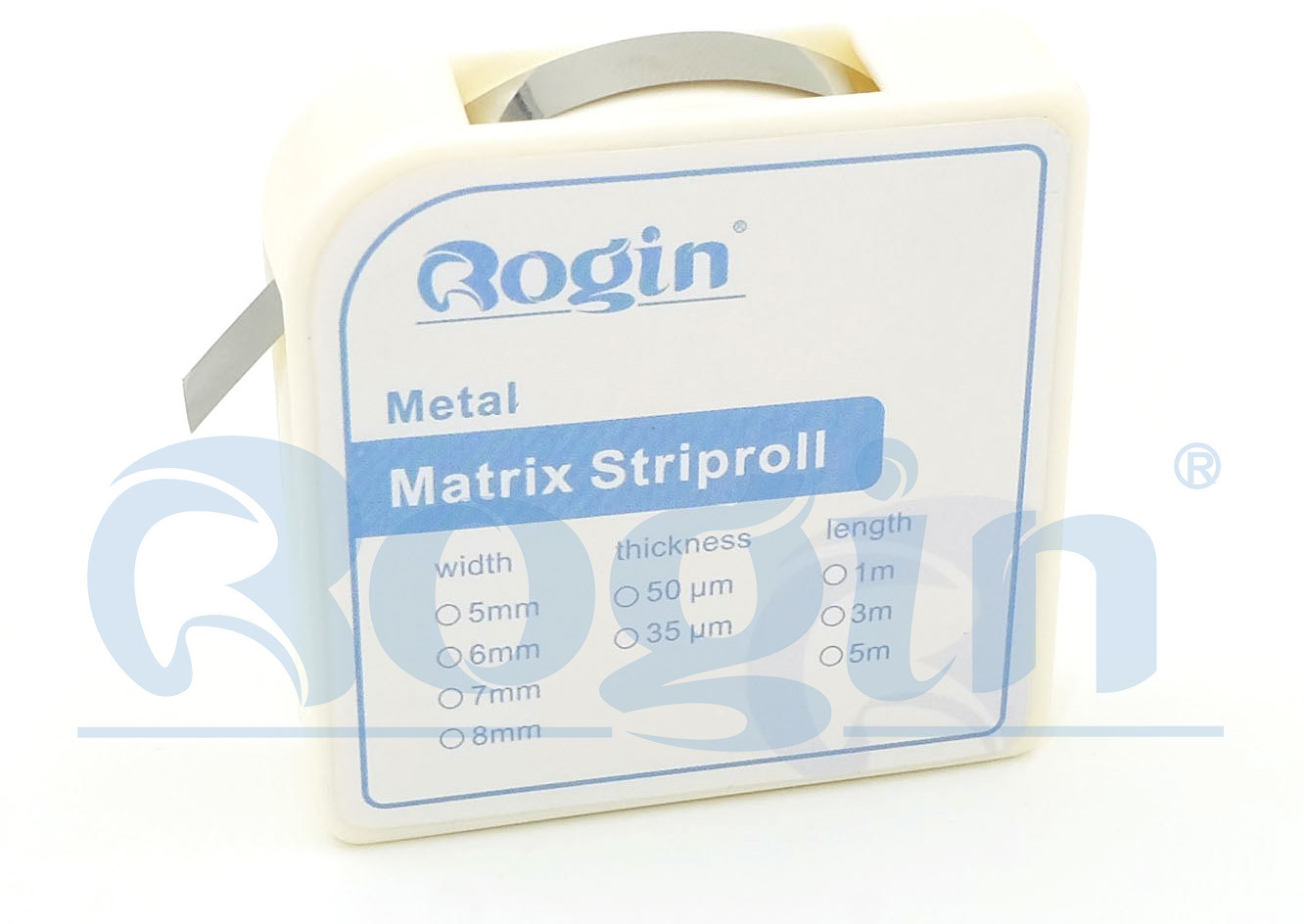 Stainless Steel Dental Sectional Matrix System Matrix Strips 3m / Roll