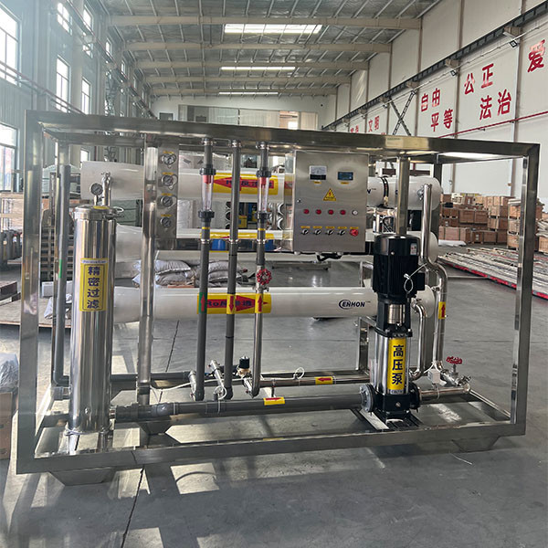 High Reliability 6000L/H Pure Water Equipment Environment Friendly Low Cost
