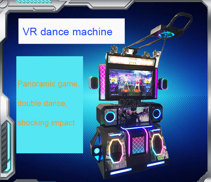 Music Double Players VR Dancing Game Machine Shopping Mall