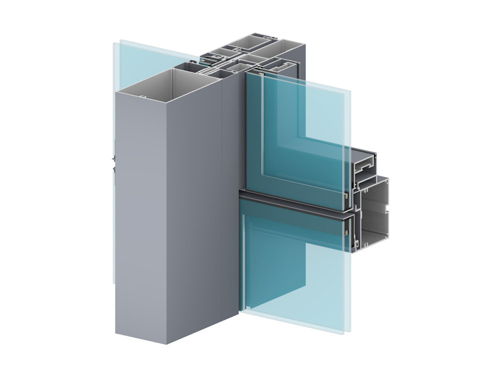 Building Outlook Construction Aluminum Profile High Weather Resistance