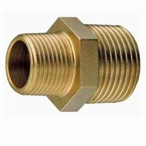 Quality Brass Fittings Hex Long Nipple NPT Male Customize Size 1