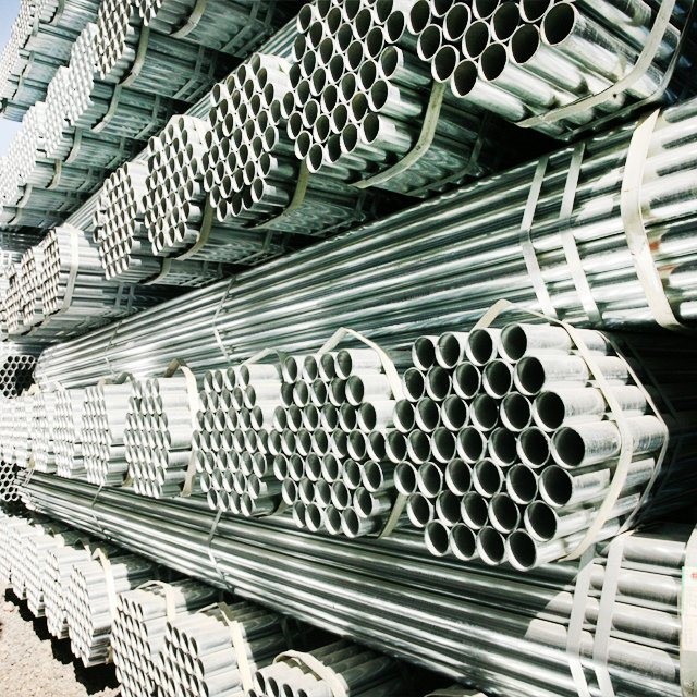0.25 - 2.5mm Galvanized Steel Structural Pipe , Rigid Galvanized Pipe For Natural Gas Line