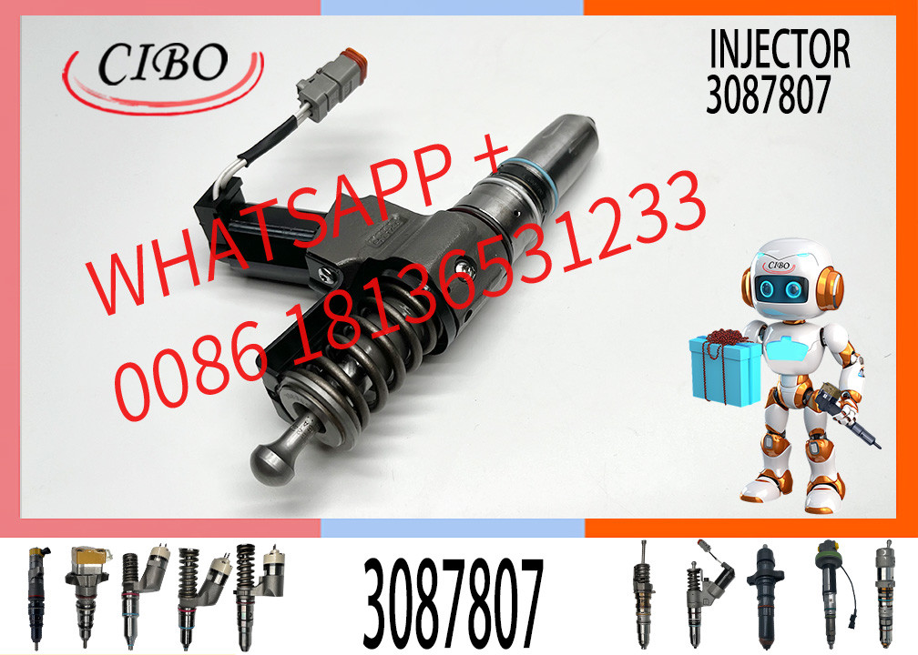 Shantui SD22 Bulldozer Parts N14 Injector 3087807 3411765 3411766 3411767 3411760 3411761 3411763