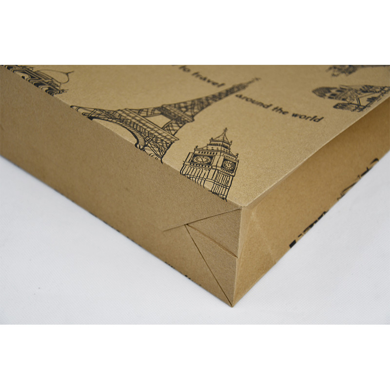 Durable Clothing Garment Paper Bags Personalized Shopping Bag Sustainable