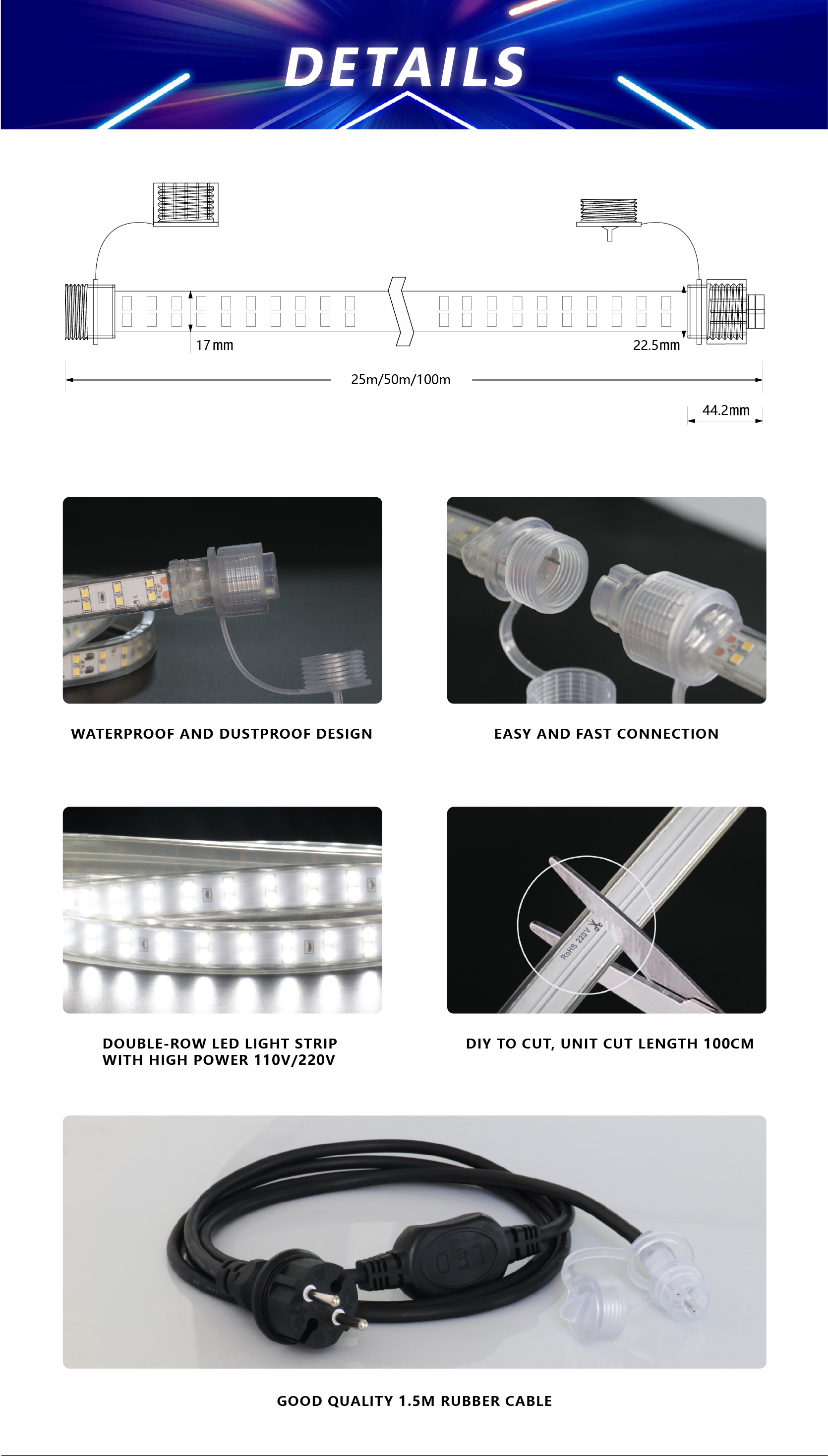 Best Seller IP68 Waterproof Led Swimming Pool Lighting 12v Tape Light Flexible Dotless Dob Silicon Light Led Strip Cob L