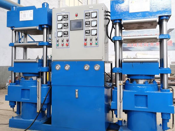 Automatic 380V Rubber Vulcanizing Machine Hydraulic Platen Rubber Seal Making