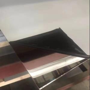 Quality ASTM SS316 Stainless Steel Mirror Surface With Laser Cutting Film Sheet for sale