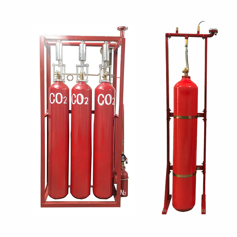 High Pressure 5.7MPa CO2 Extinguishing System Easy Installation Efficiency