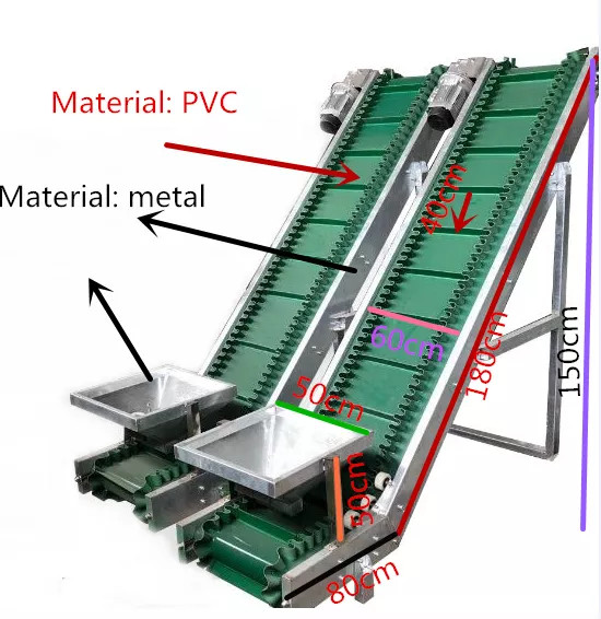 Automatic Cylinder Telescopic Belt Conveyor For Truck Loading Unloading