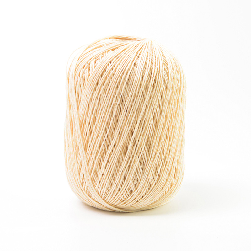 6/24NM 100% Flax Durable Thick Linen Yarn For Tablecloth Finish