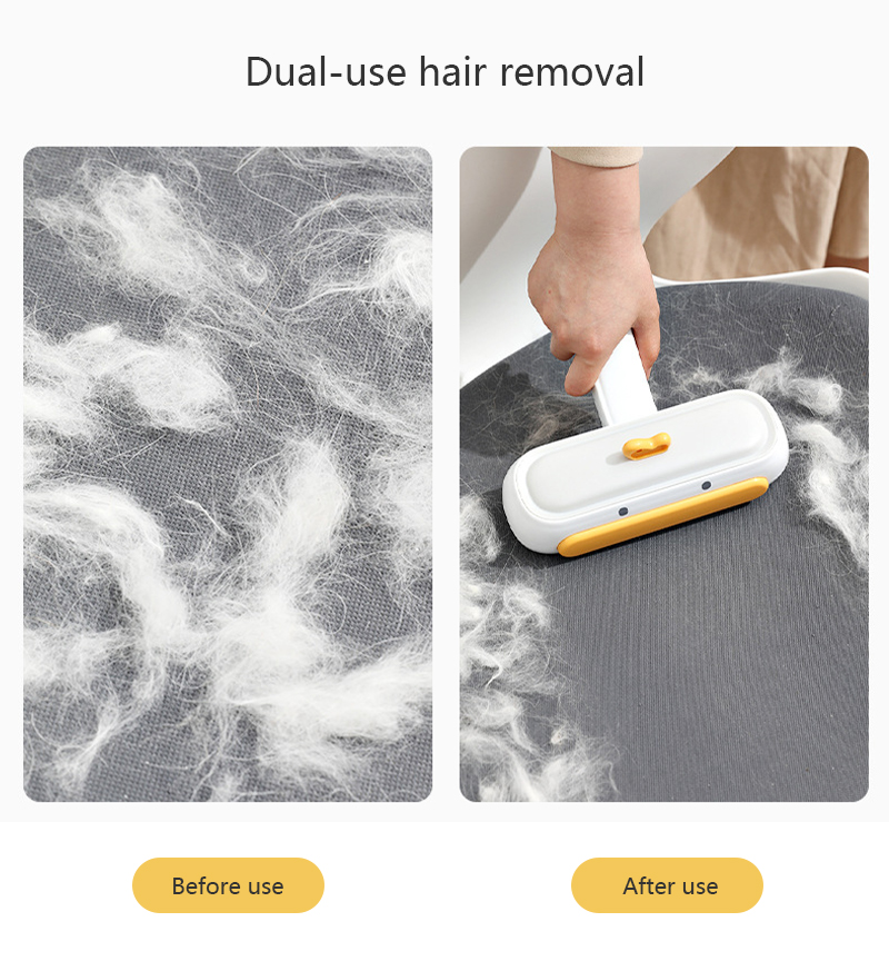 Pet Hair Cleaning Reusable Lint Duck Remover Brush Roller Hassle-Free Cleaning