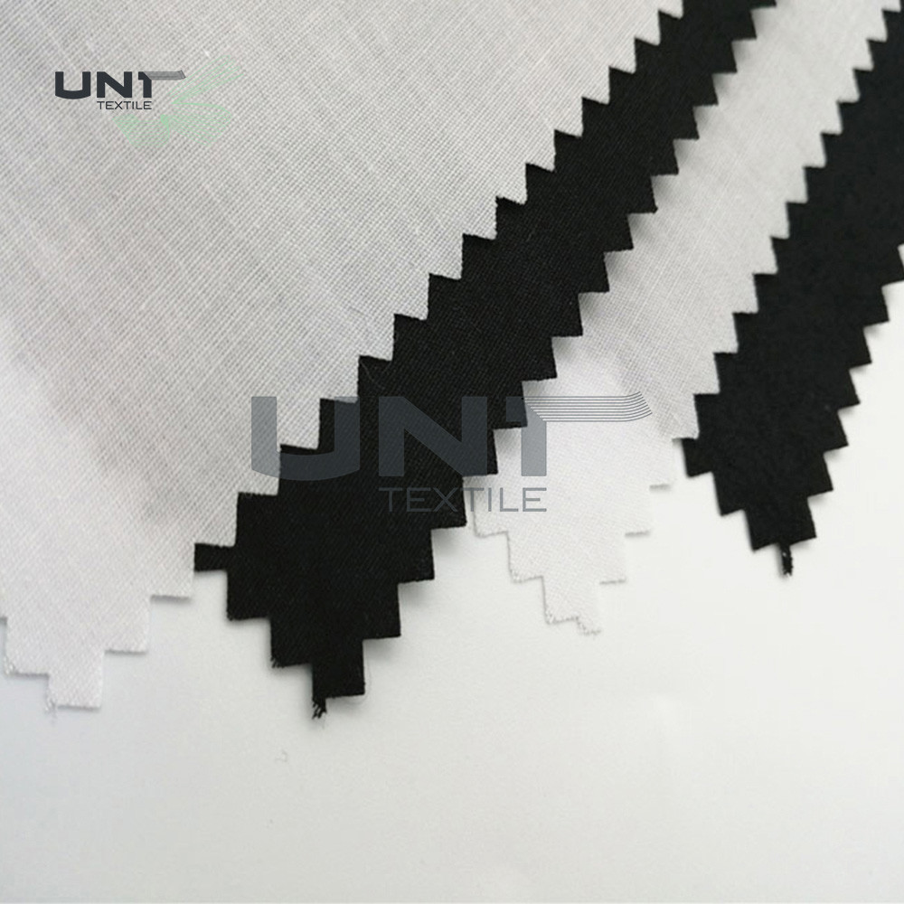 T / C 80 / 20 45S 110 X 76 Plain Weave Pocketing Fabric For Garments Interlining Cloth