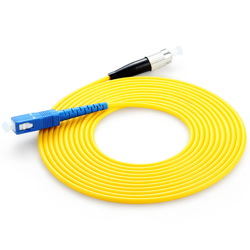 Optical Fiber Connection Function Customizable Length SC FC Optic Fiber Patchcord
