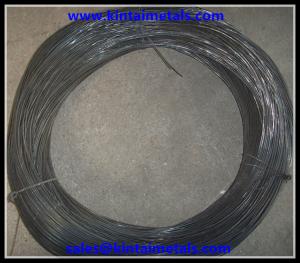 China 3.0mm low carbon steel black annealed wire for binding in construction on sale