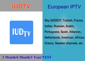 Quality IUDTV Support Italy Germany UK Turkish Indian African Channels Support APK Enigma2 Mag25X M3U for sale