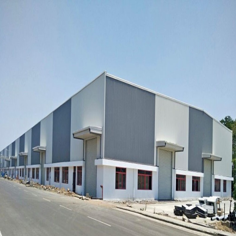 Welded H Steel Building Structure For Industrial Storage