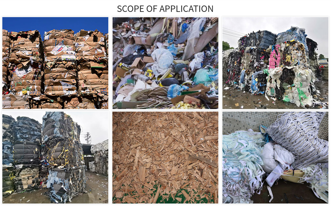 MRF Shredder MRF Machines Waste Shredder Machine For MRF Plant Solid Waste Displose Machine