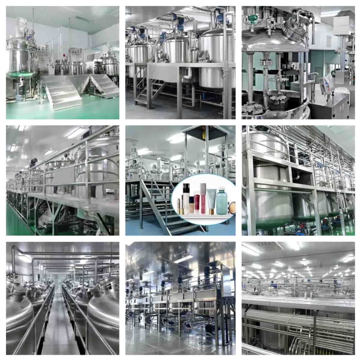 Cream Ointment Vacuum Homogenizer Emulsifying Machine High Shear Mixer
